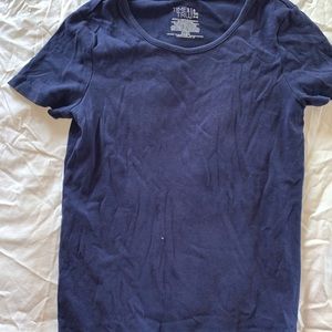 Navy Blue Time and Thru T-Shirt